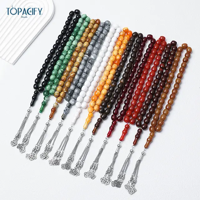 Worship Rosary Beads 33" High Alloy Pendant — feature 14