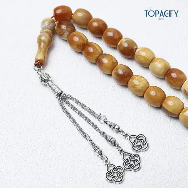 Worship Rosary Beads 33" High Alloy Pendant - Image 4