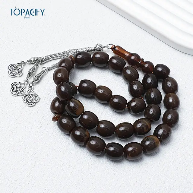 Worship Rosary Beads 33" High Alloy Pendant - Image 7
