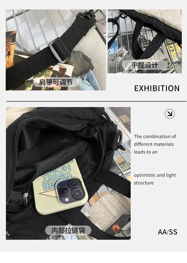 Black Quilted Shoulder Crossbody Bag 2024 — feature 38