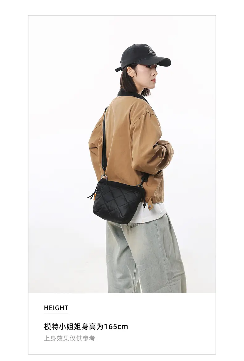 Black Quilted Shoulder Crossbody Bag 2024 — feature 6