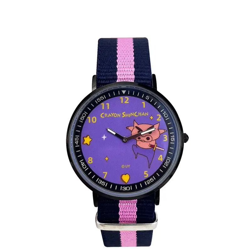 Cartoon Cartoon Watch for Kids Red Blue Strap — feature 2