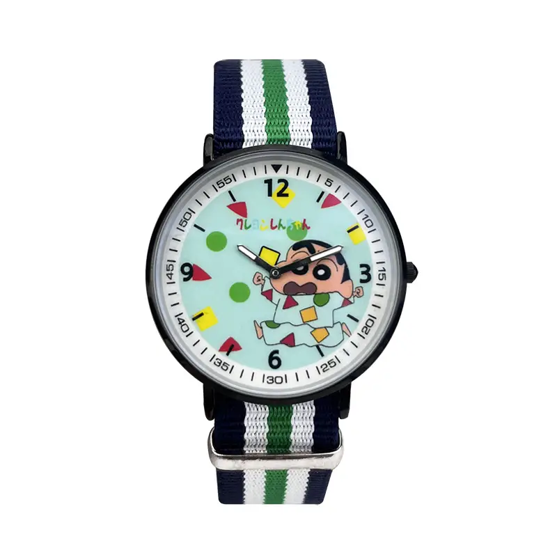 Cartoon Cartoon Watch for Kids Red Blue Strap