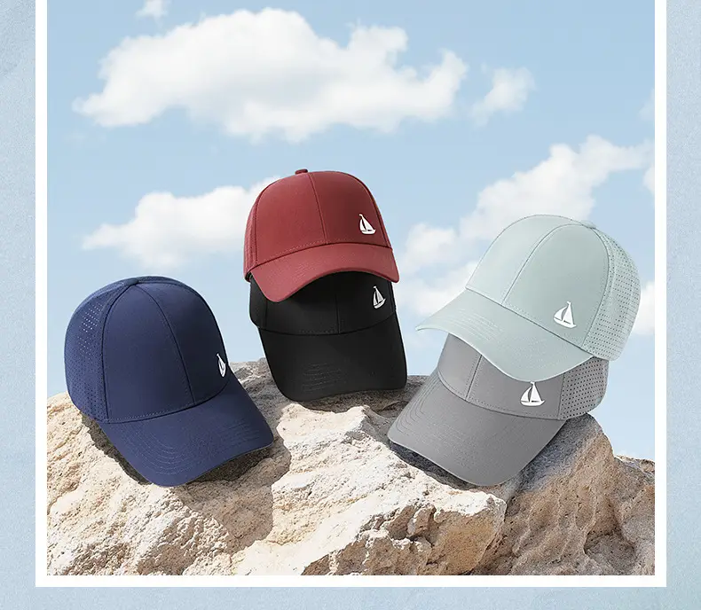 Women Men UV Sun Hat Black Adjustable Cap — feature 22