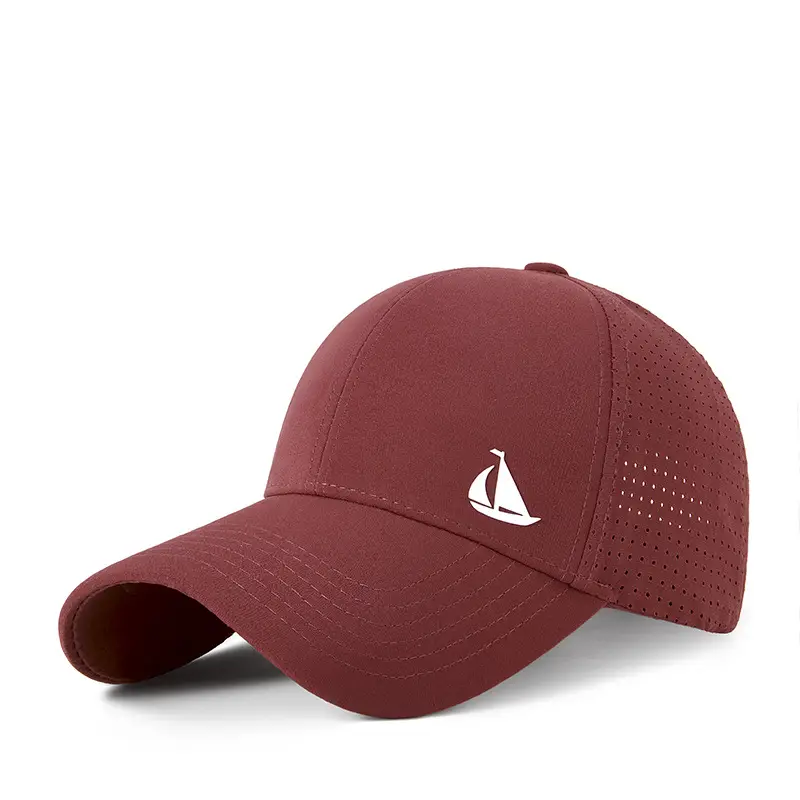 Women Men UV Sun Hat Black Adjustable Cap - Image 3