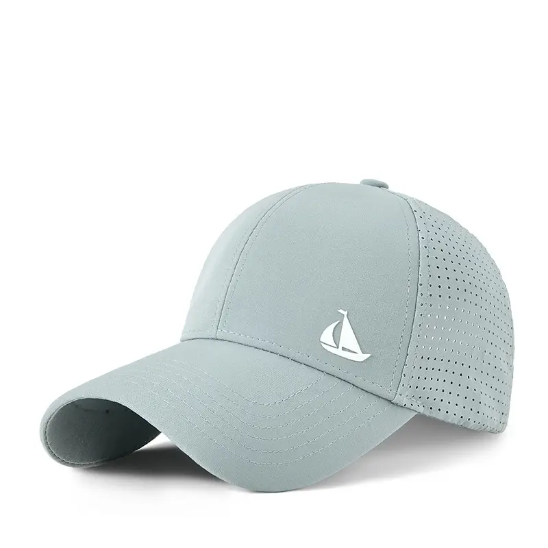 Women Men UV Sun Hat Black Adjustable Cap - Image 5