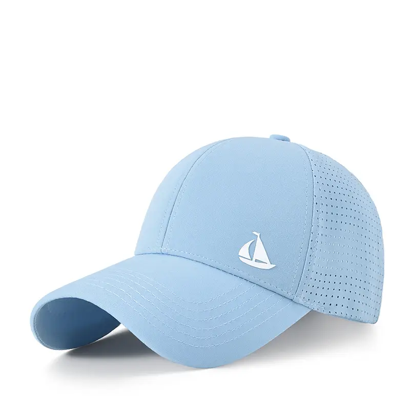 Women Men UV Sun Hat Black Adjustable Cap - Image 6