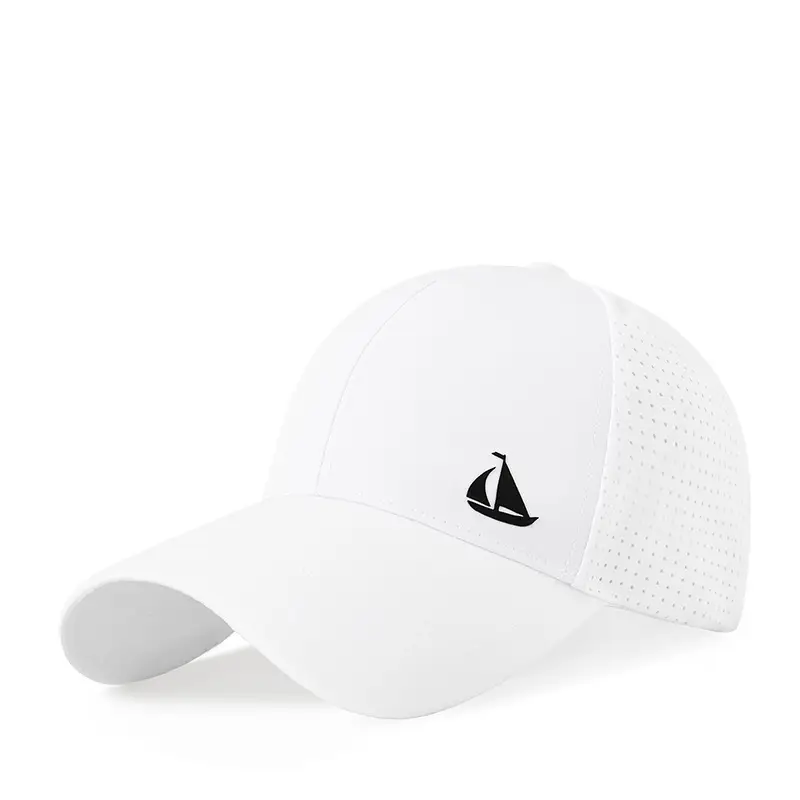 Women Men UV Sun Hat Black Adjustable Cap - Image 9