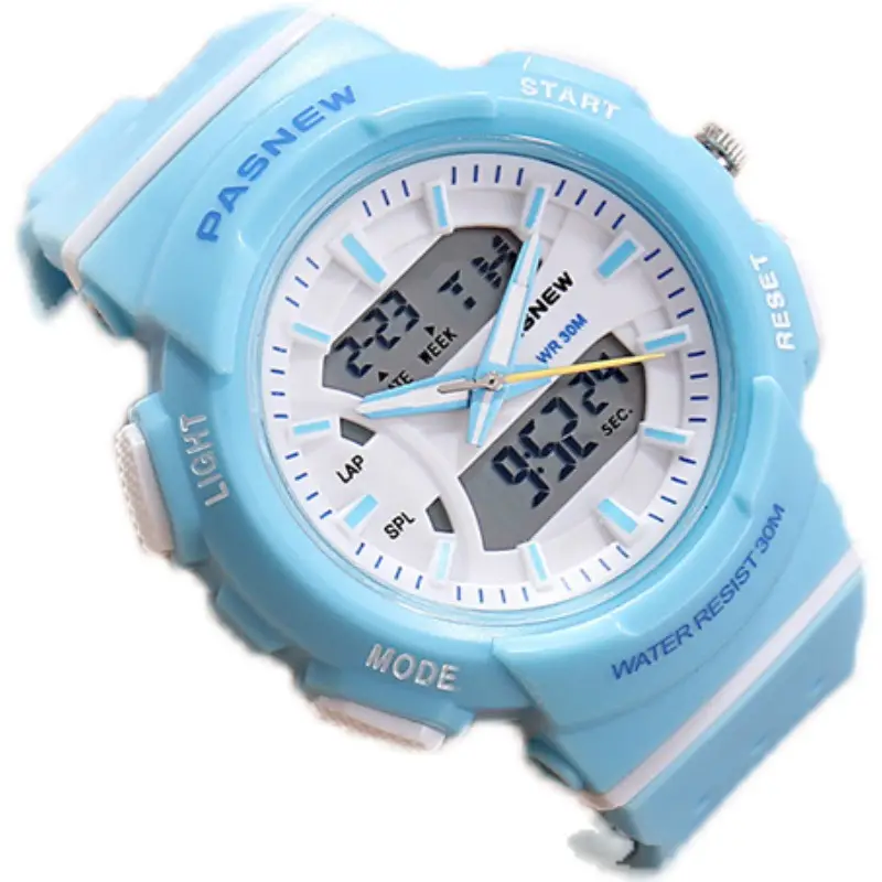 Blue Waterproof Luminous Kids Watch with Digital Display - Image 13