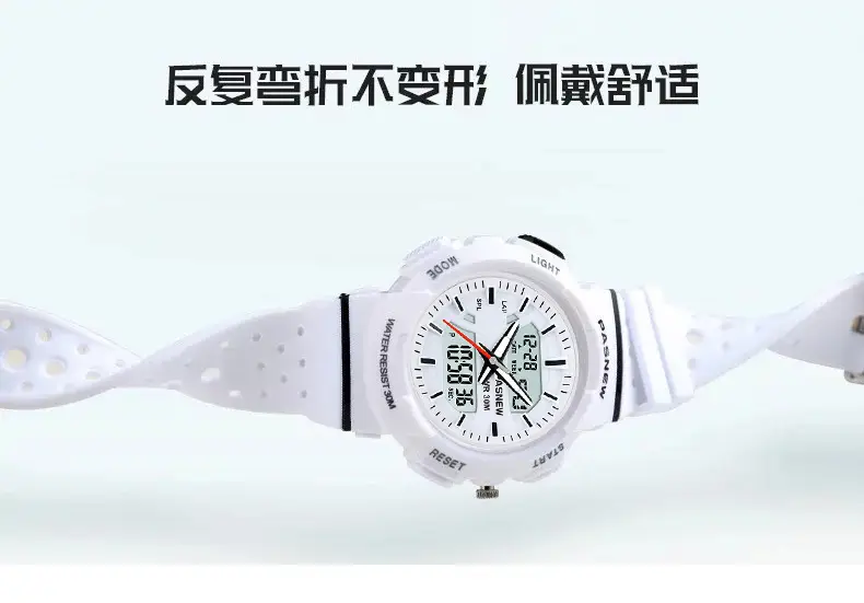 Blue Waterproof Luminous Kids Watch with Digital Display — feature 11