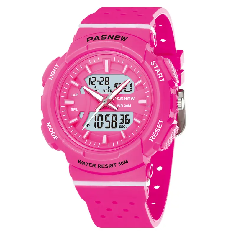 Blue Waterproof Luminous Kids Watch with Digital Display - Image 6