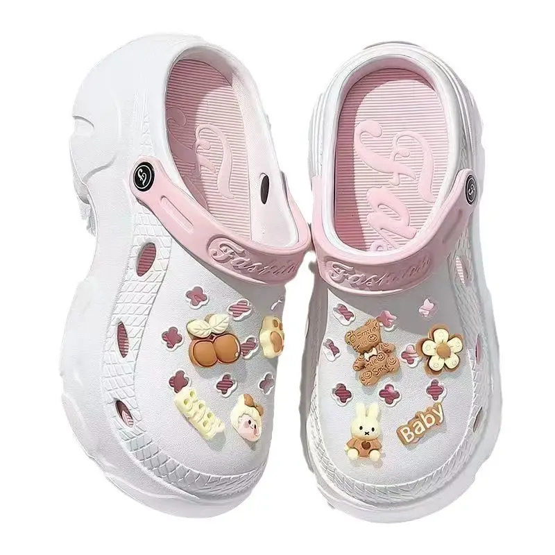 Women Baby Bear EVA Sandals Pink Non-Slip