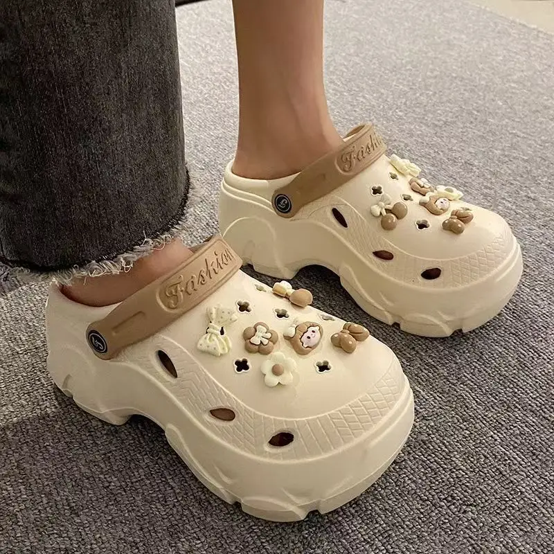Women Baby Bear EVA Sandals Pink Non-Slip — feature 1