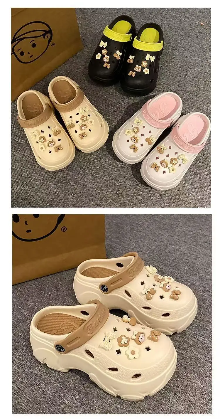 Women Baby Bear EVA Sandals Pink Non-Slip — feature 10
