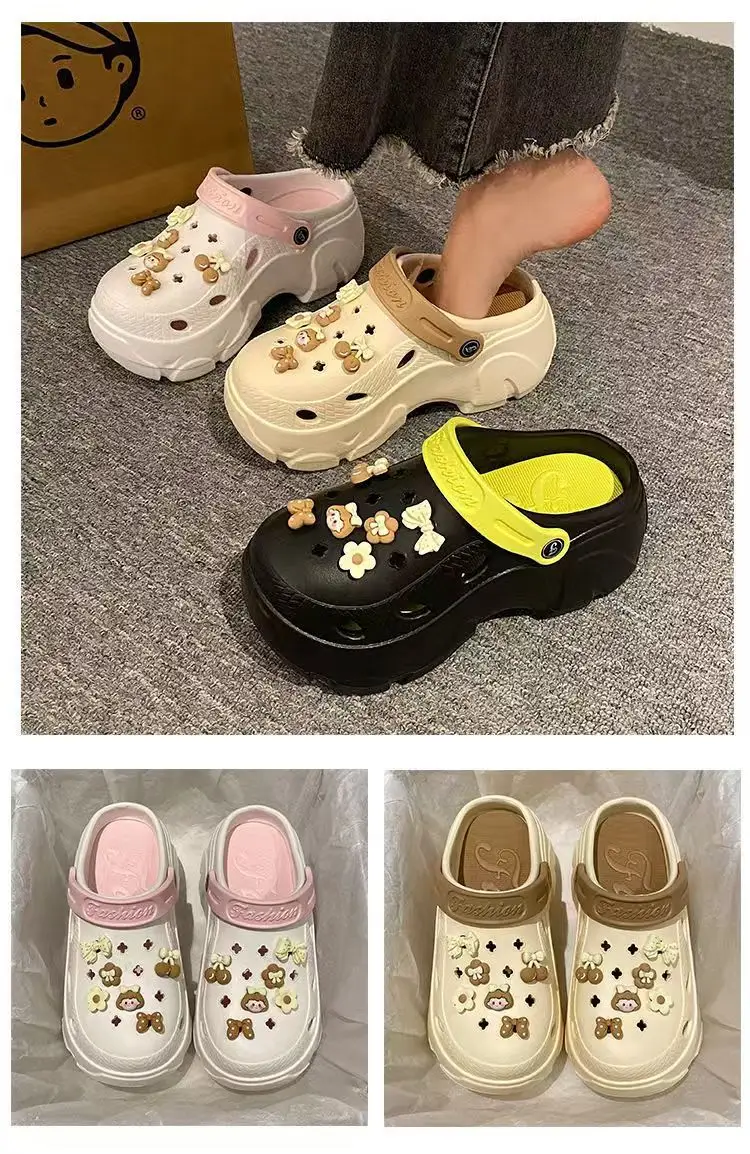 Women Baby Bear EVA Sandals Pink Non-Slip — feature 3