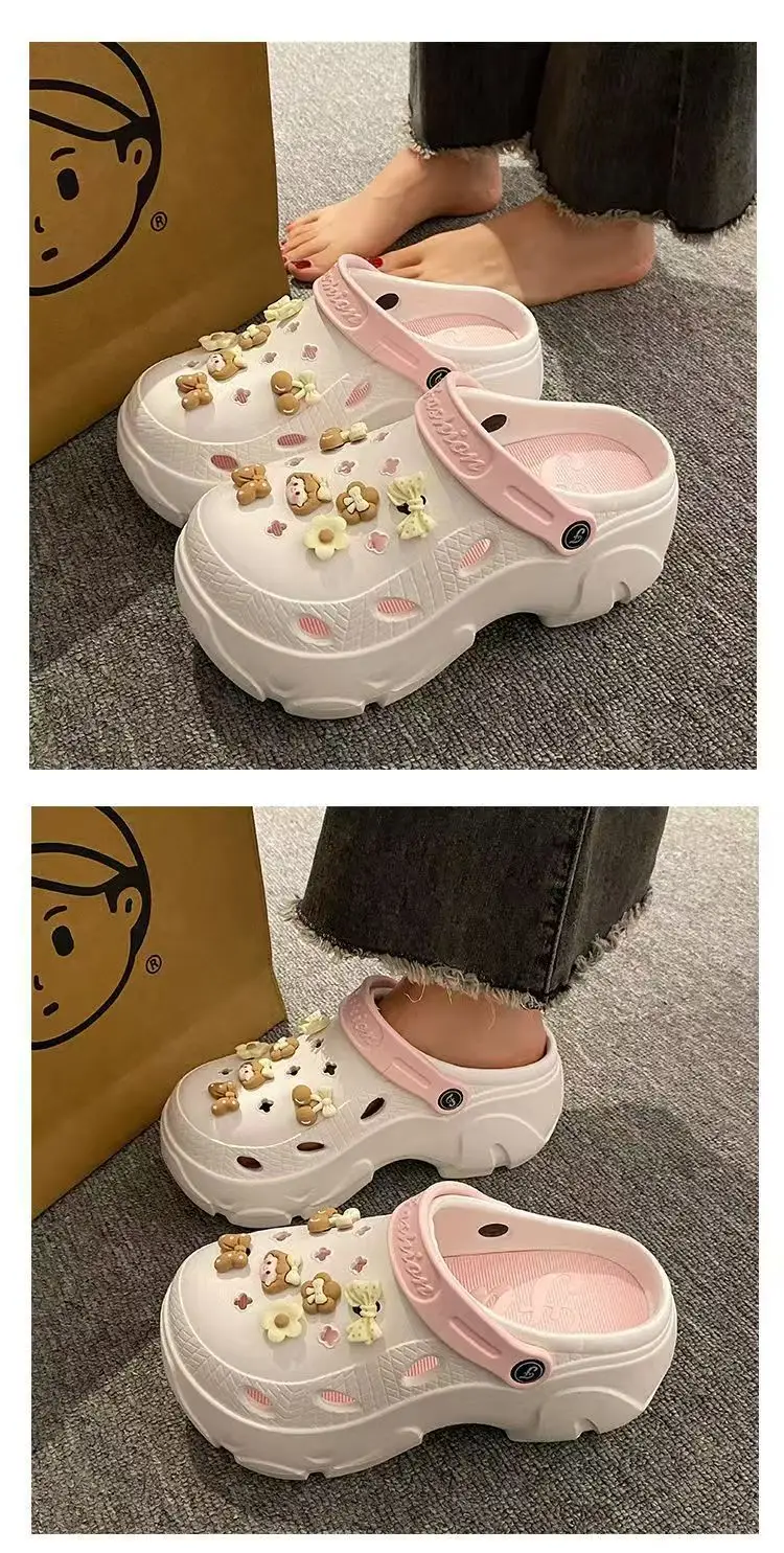 Women Baby Bear EVA Sandals Pink Non-Slip — feature 5