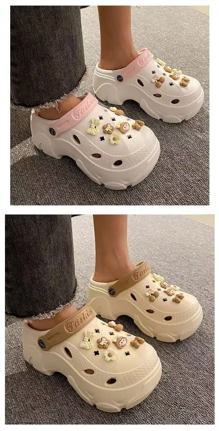 Women Baby Bear EVA Sandals Pink Non-Slip — feature 8