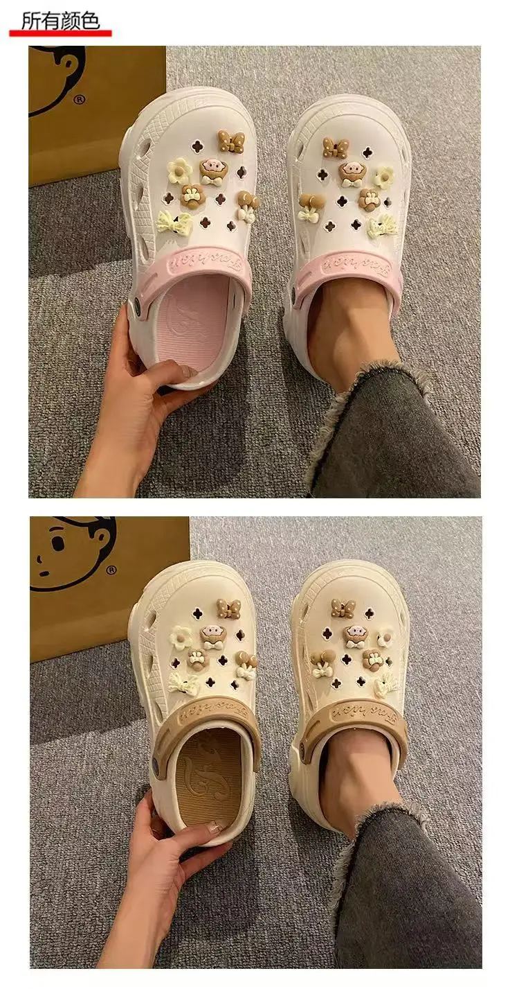 Women Baby Bear EVA Sandals Pink Non-Slip — feature 9