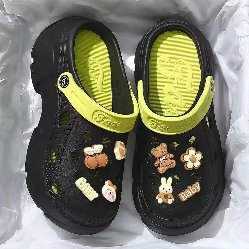 Women Baby Bear EVA Sandals Pink Non-Slip