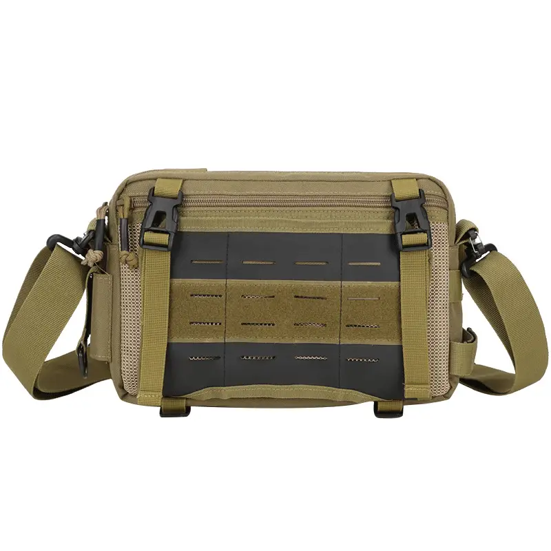 Men's Waterproof Nylon Crossbody Bag Large Capacity