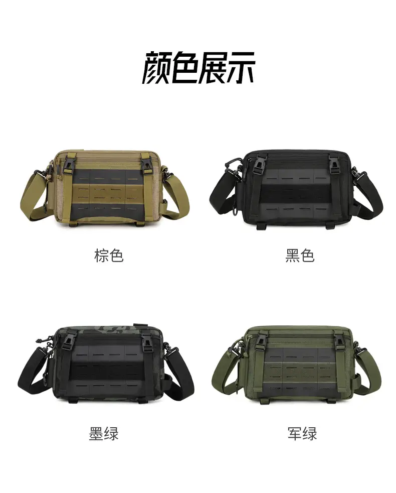 Men's Waterproof Nylon Crossbody Bag Large Capacity — feature 17