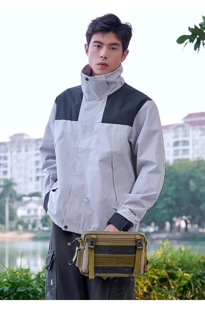 Men's Waterproof Nylon Crossbody Bag Large Capacity — feature 18