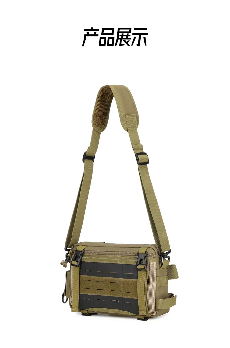 Men's Waterproof Nylon Crossbody Bag Large Capacity — feature 19