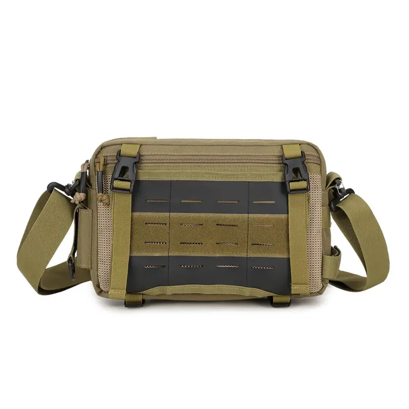 Men's Waterproof Nylon Crossbody Bag Large Capacity