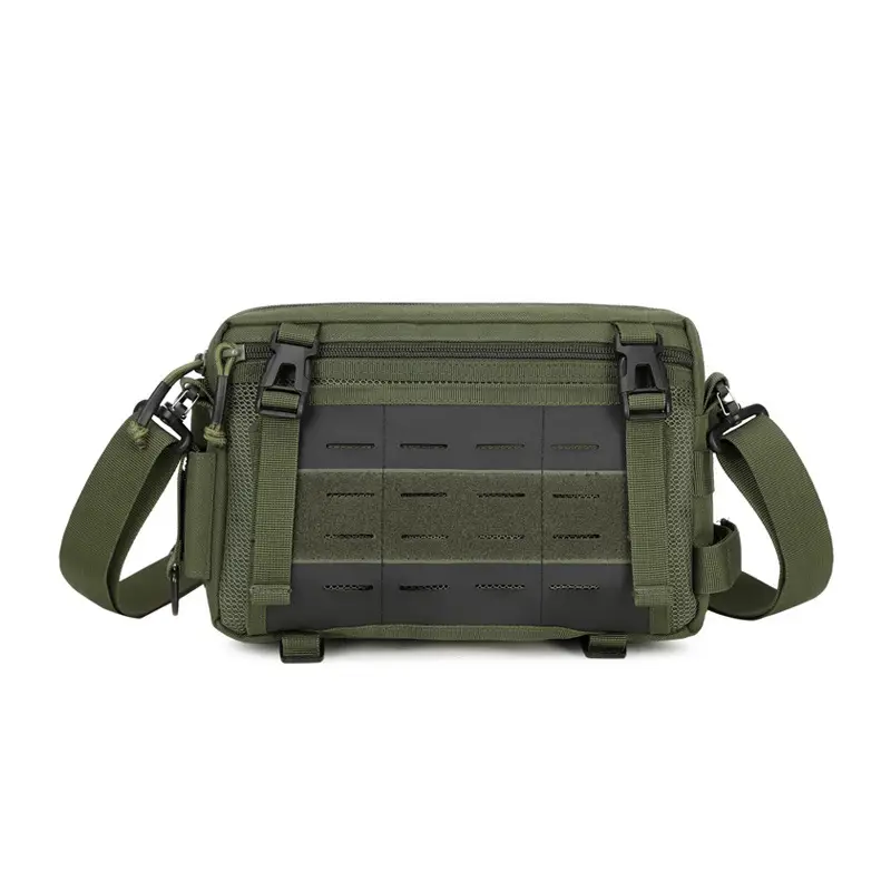 Men's Waterproof Nylon Crossbody Bag Large Capacity