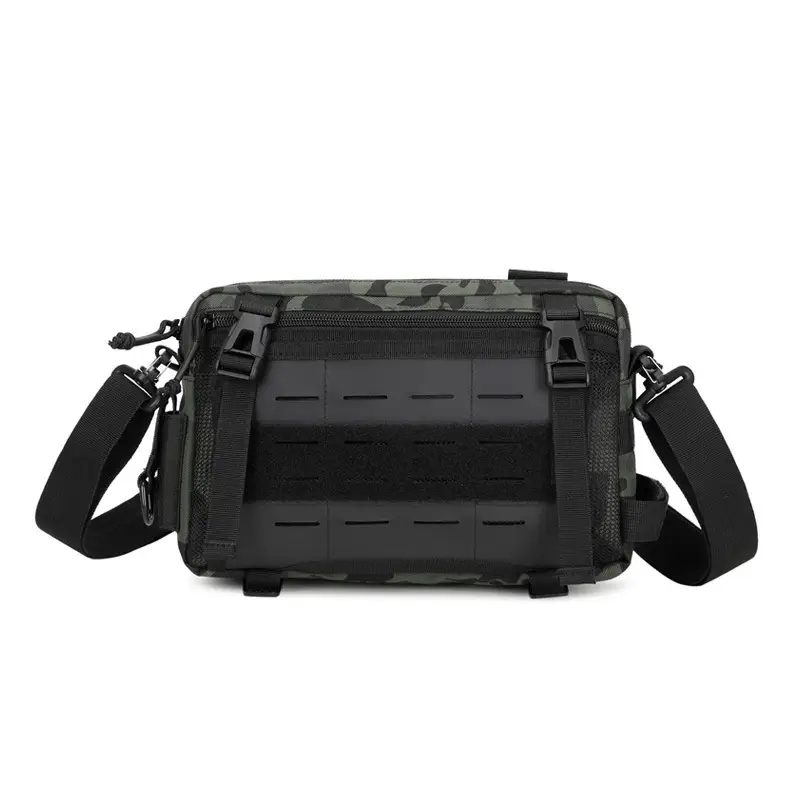 Men's Waterproof Nylon Crossbody Bag Large Capacity