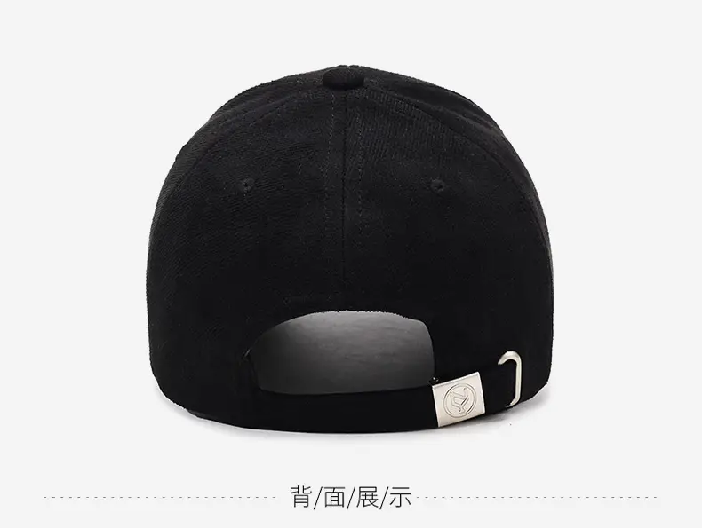 Black Embroidered Baseball Cap for Women Men NYJA — feature 12