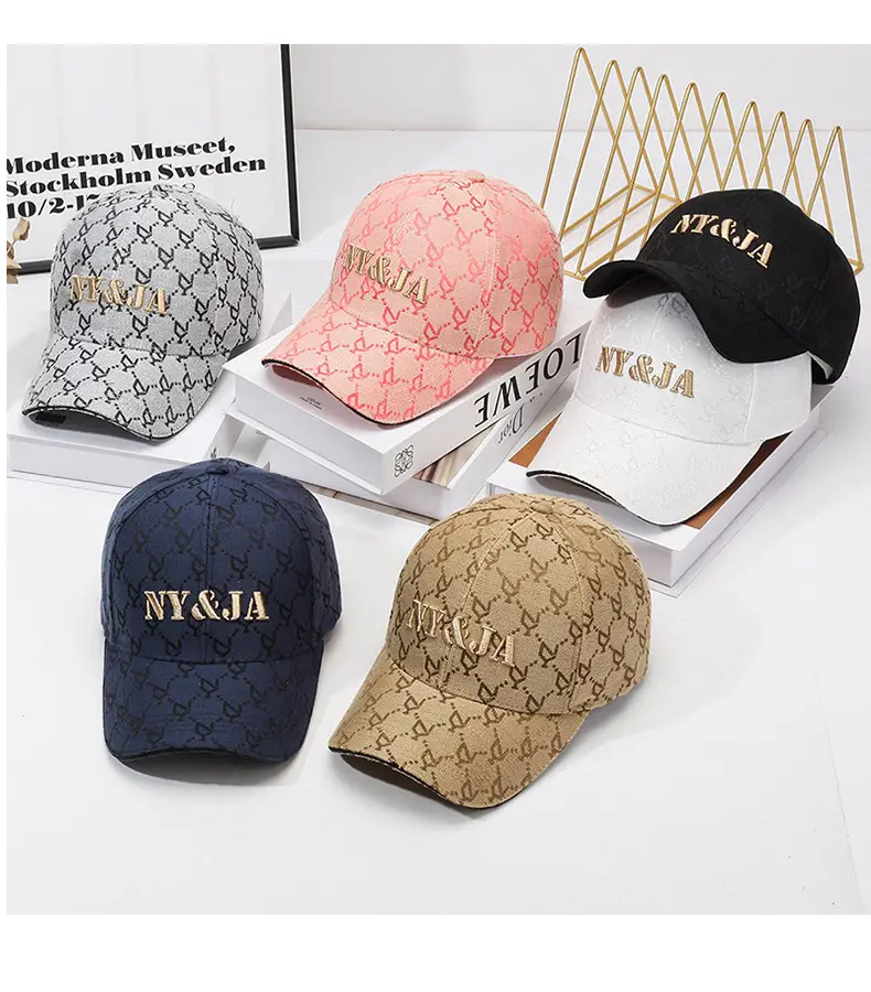 NY&JA Men's Black Embroidered Baseball Cap — feature 8