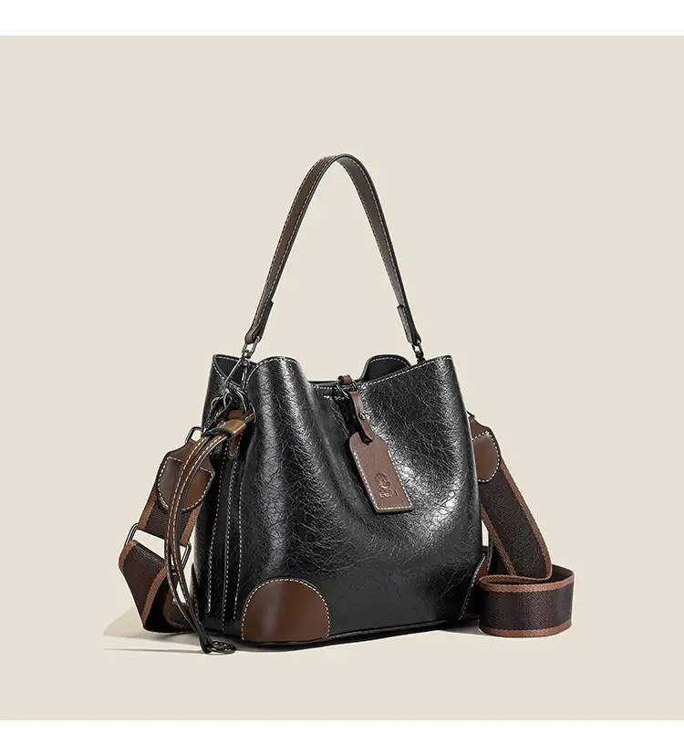 Brown Leather One-Shoulder Crossbody Bag for Women — feature 10