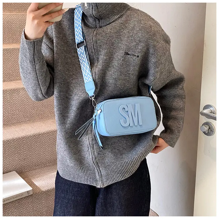 Women's Casual Square Bag with Wide Strap — feature 20
