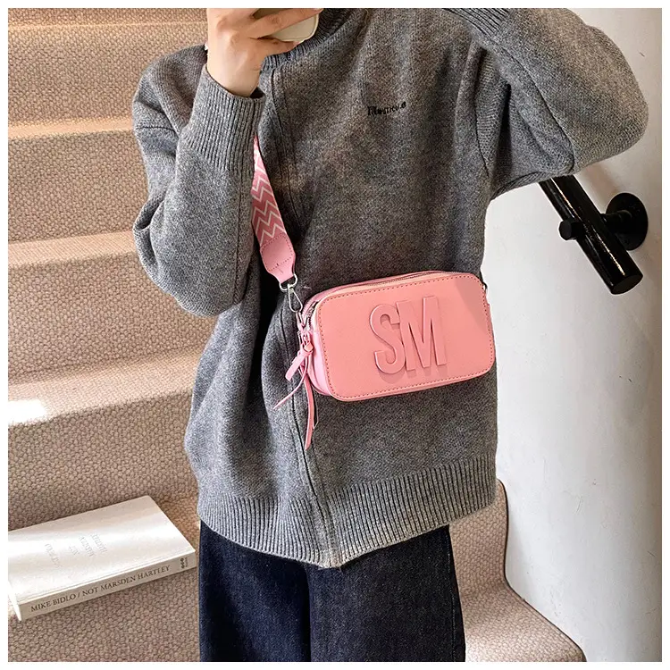 Women's Casual Square Bag with Wide Strap — feature 26