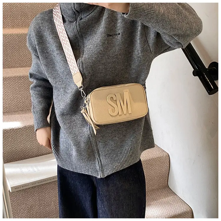 Women's Casual Square Bag with Wide Strap — feature 33