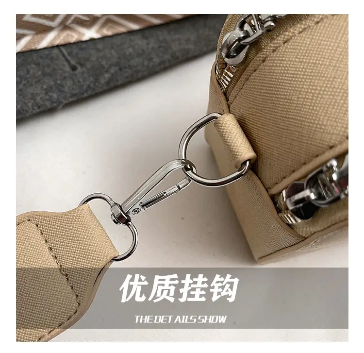 Women's Casual Square Bag with Wide Strap — feature 6