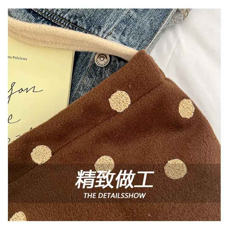 Women's Polka Dot Shoulder Bag Winter Commute Large — feature 11