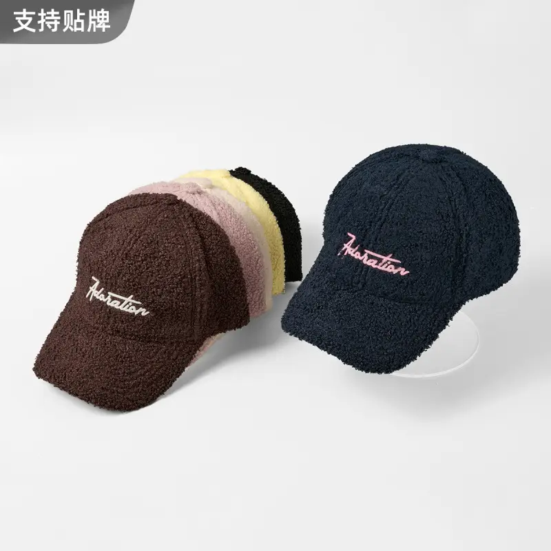 Winter Embroidered Logo Cap with Fleece Hood - Image 11