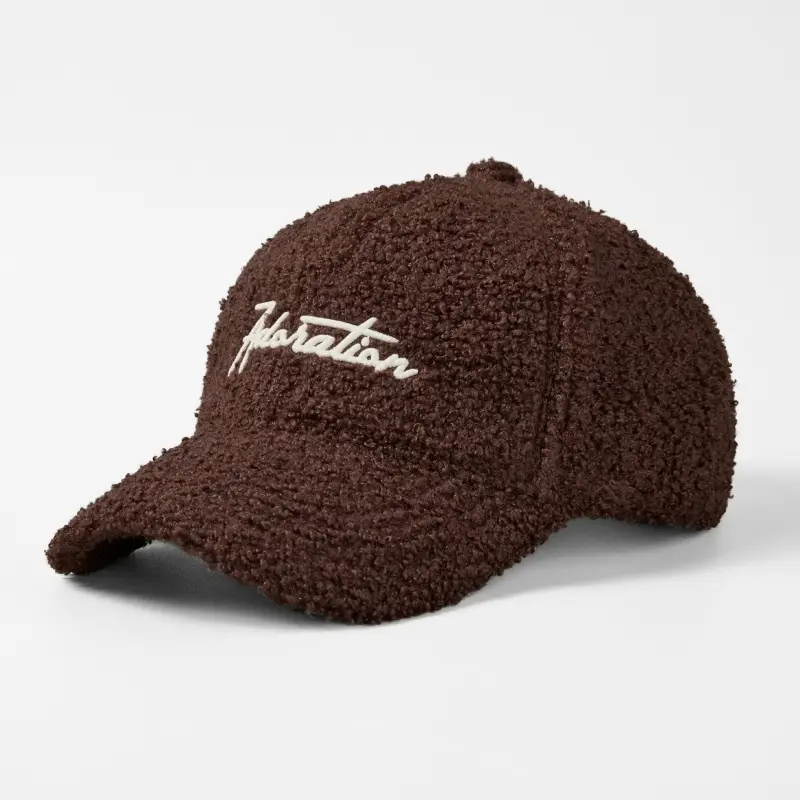Winter Embroidered Logo Cap with Fleece Hood - Image 3