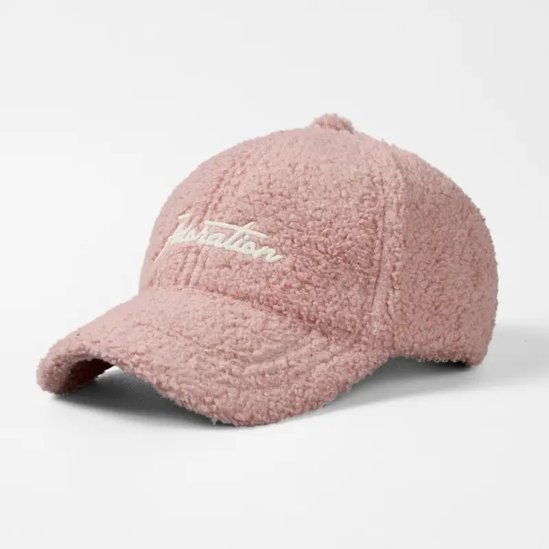 Winter Embroidered Logo Cap with Fleece Hood - Image 4