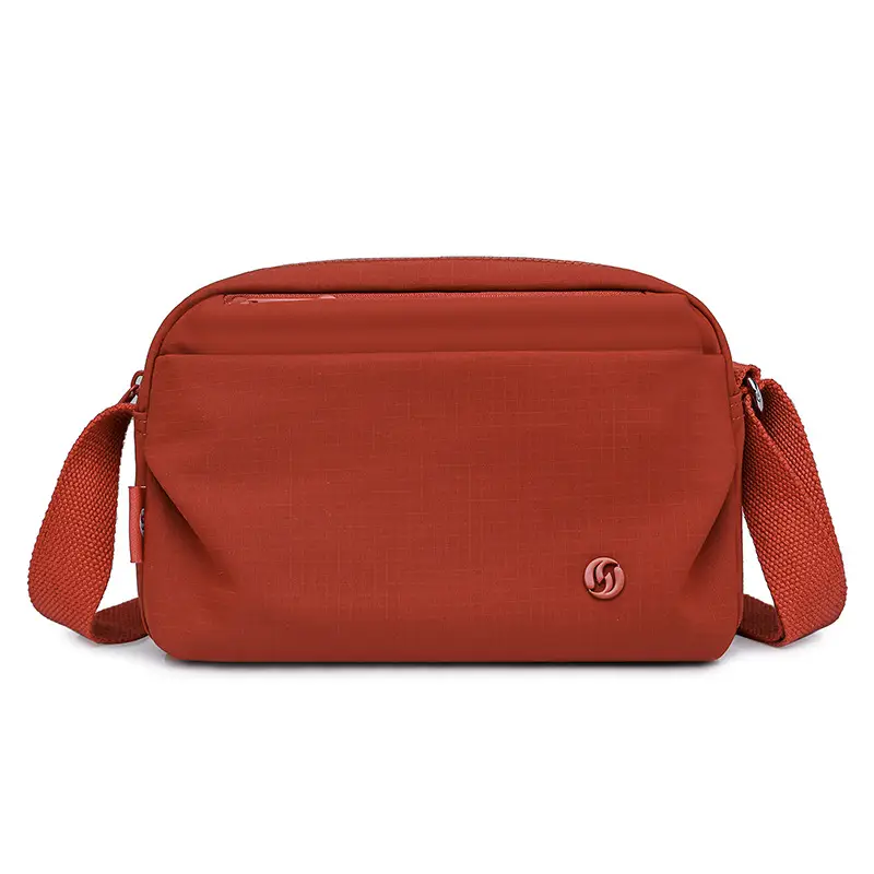 Women's Black Crossbody Bag with Strap - Image 12