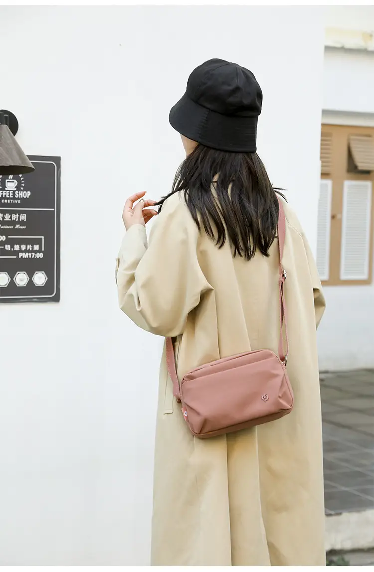 Women's Black Crossbody Bag with Strap — feature 22