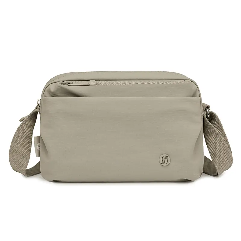 Women's Black Crossbody Bag with Strap - Image 3