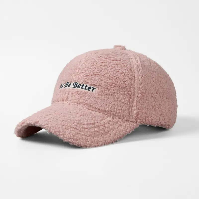 Winter Wool Teddy Cap 6 Colors Baseball帽 - Image 4
