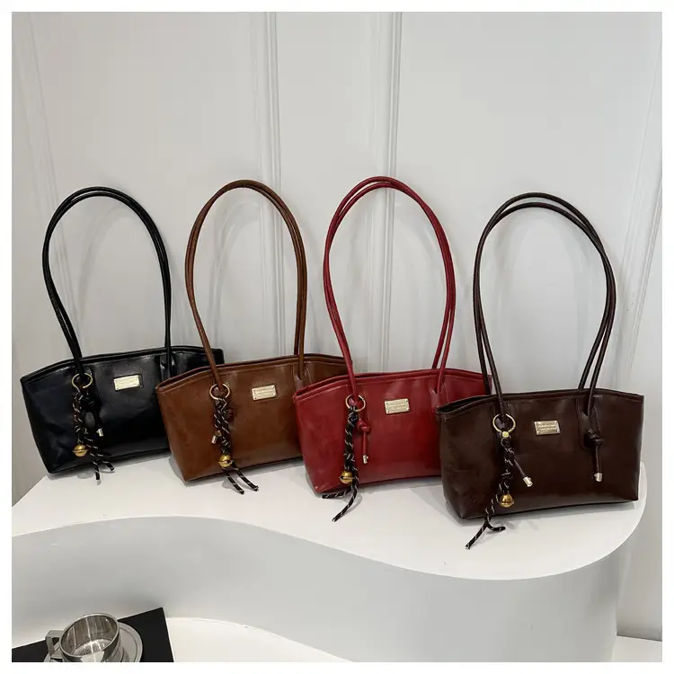 2024 Winter Women's Brown Leather Commuter Bag — feature 21