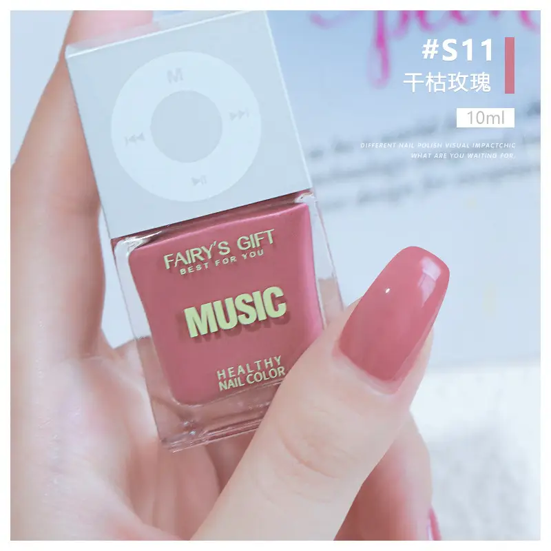 Fruit Fragrance Nail Polish Water Based Baking Free
