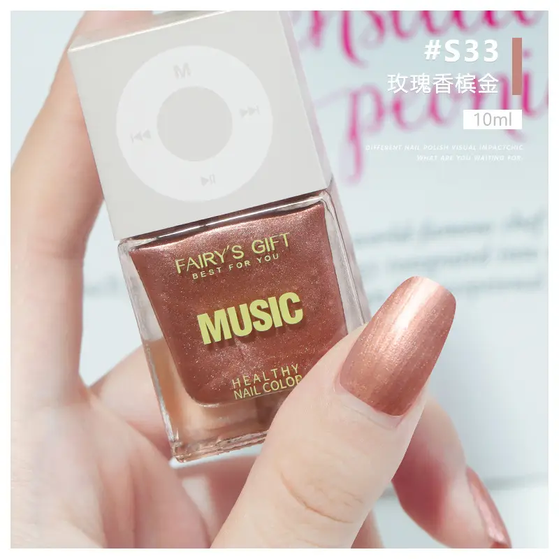 Fruit Fragrance Nail Polish Water Based Baking Free