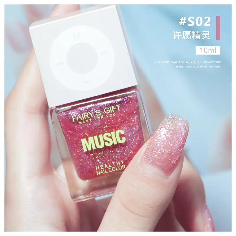 Fruit Fragrance Nail Polish Water Based Baking Free