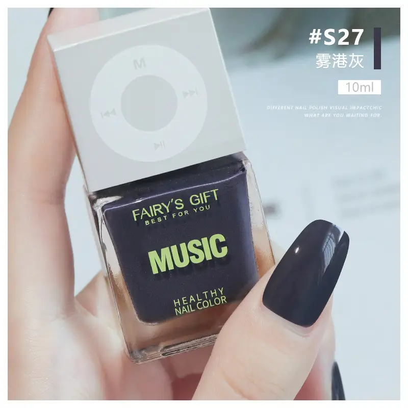 Fruit Fragrance Nail Polish Water Based Baking Free